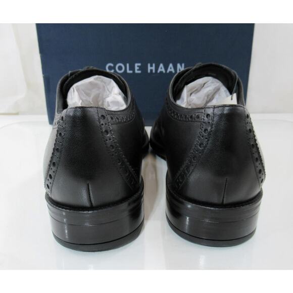 Men's Cole Haan Modern Essentials Wing Oxford Shoes Black Waterproof Size 11.5 - Picture 5 of 9
